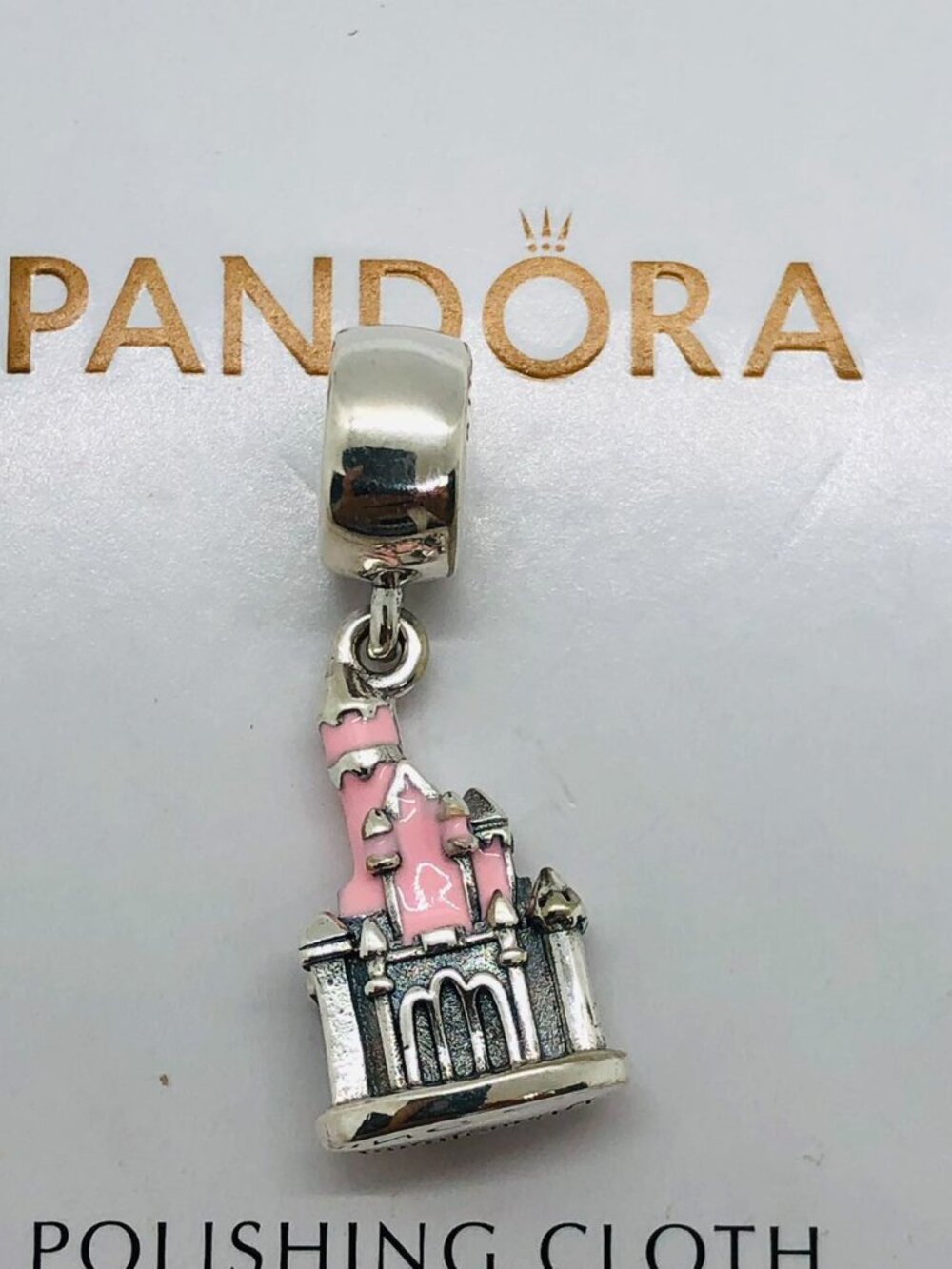 Pandora Disneyland Castle Dangle Charm